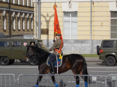 Фоторепортаж: утро подготовки к Параду Победы